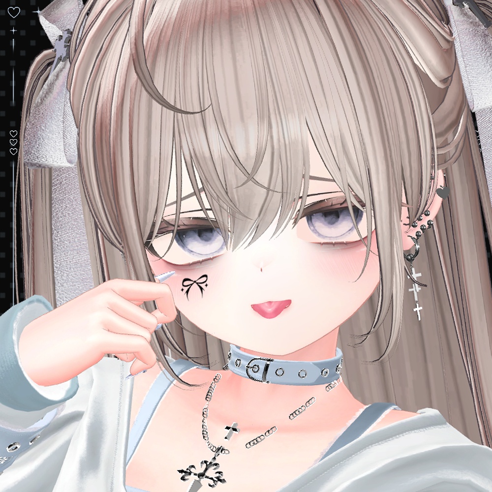 SALEðRibbon Face Tattoo / ãªãã³ ãã§ã€ã¹ ã¿ãã¥ãŒð