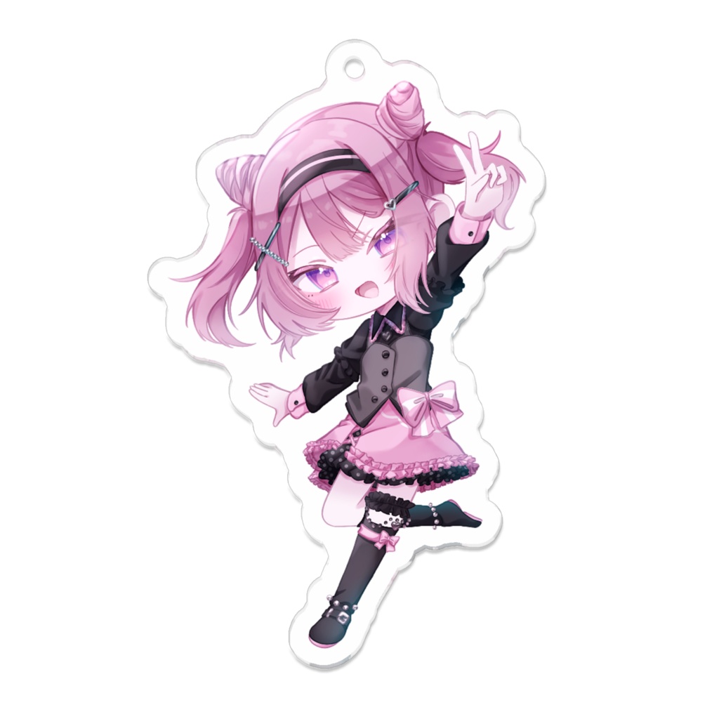 かわいいよるちゃんアクリルキーホルダー