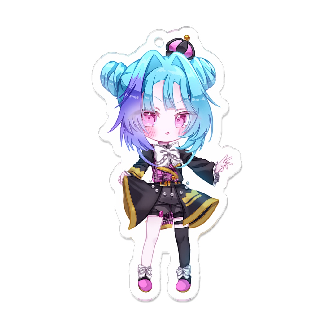 皇彩亜アクリルキーホルダー