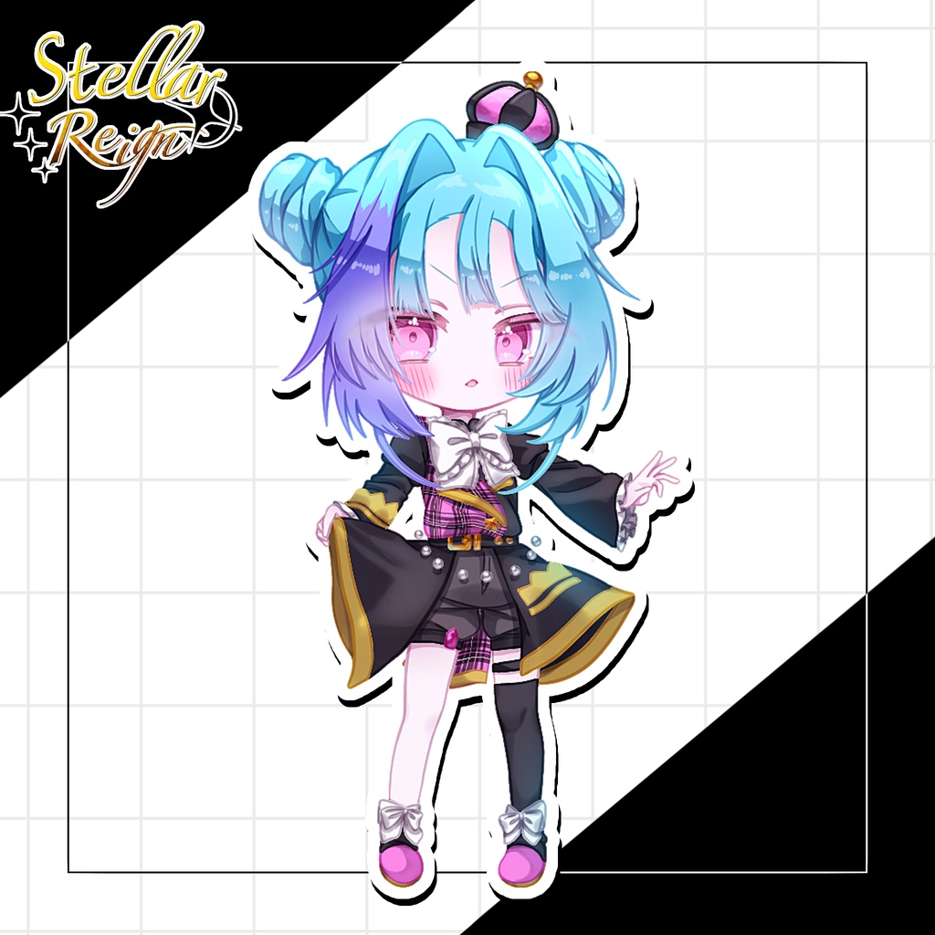 皇彩亜アクリルキーホルダー