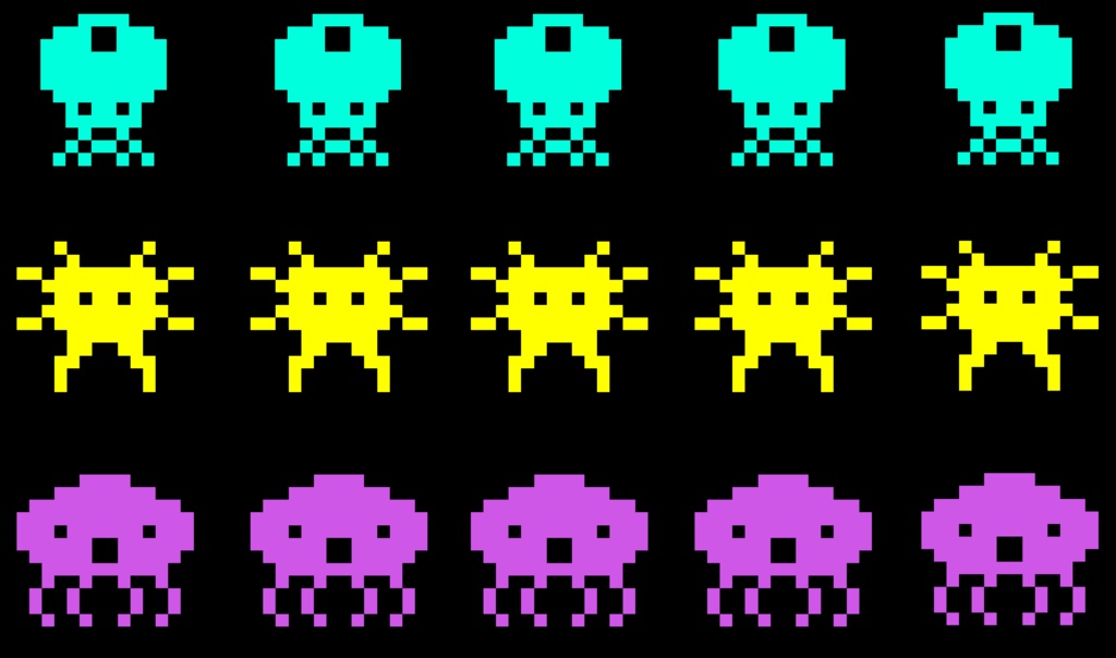 エイリアンズTシャツ 黒