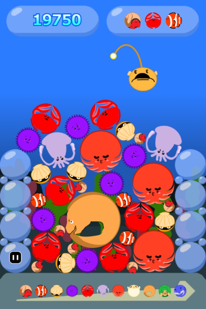 海の生き物缶バッジ