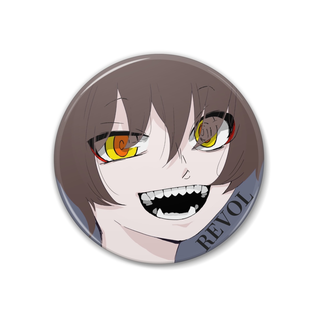REVOL缶バッジ ver2 38mm