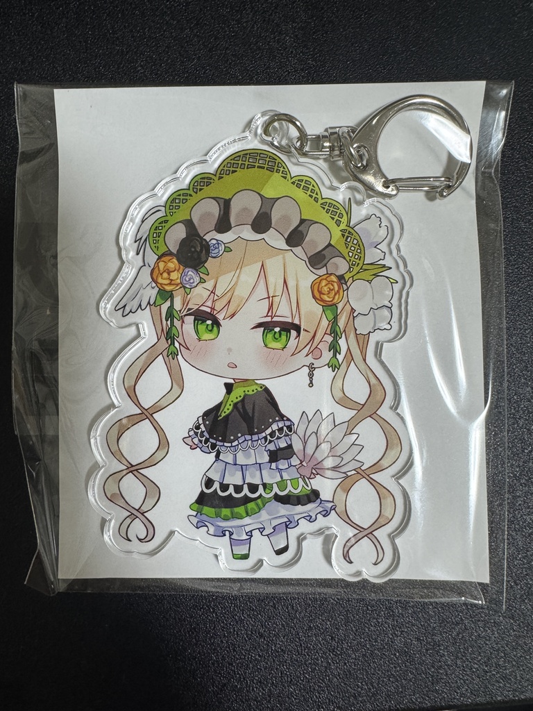 まのさば両面アクリルキーホルダー