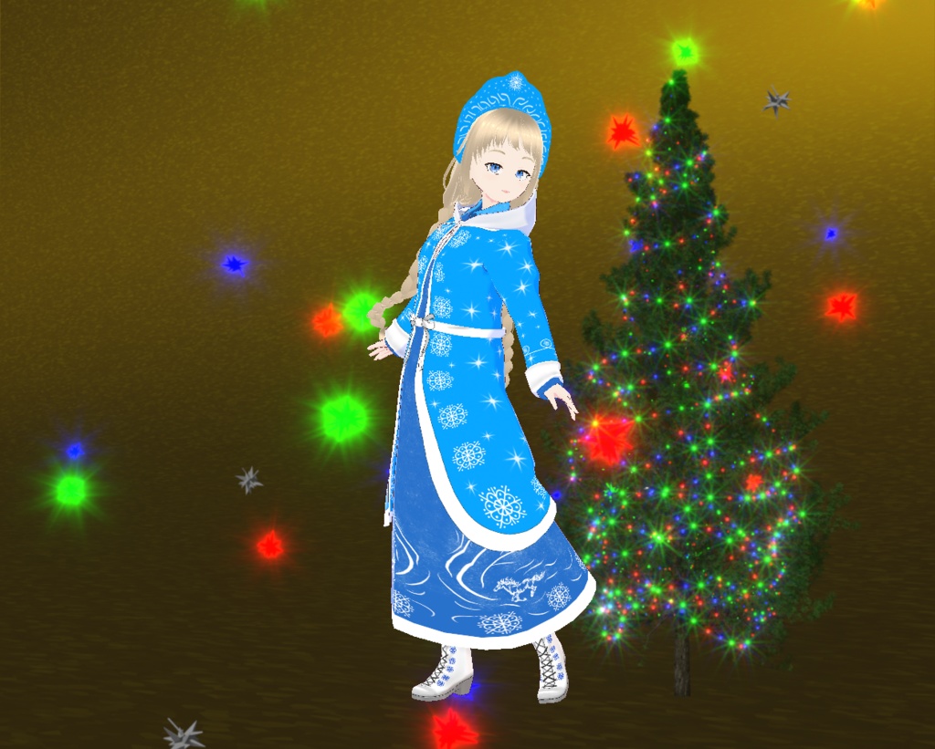 Snow Maiden Snegurochka VRM Avatar