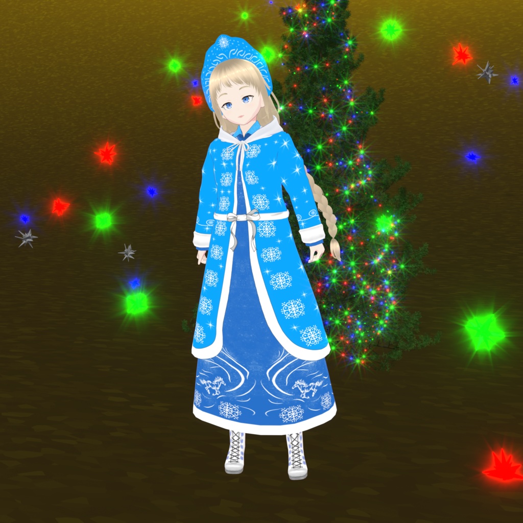 Snow Maiden Snegurochka VRM Avatar