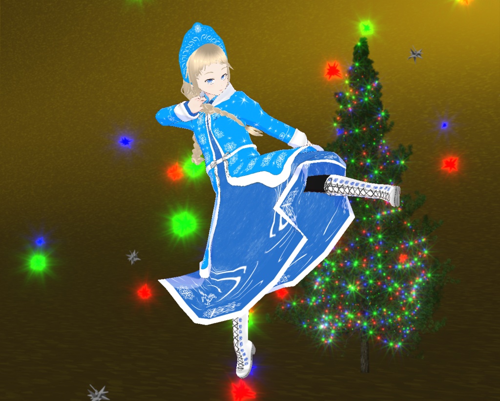 Snow Maiden Snegurochka VRM Avatar