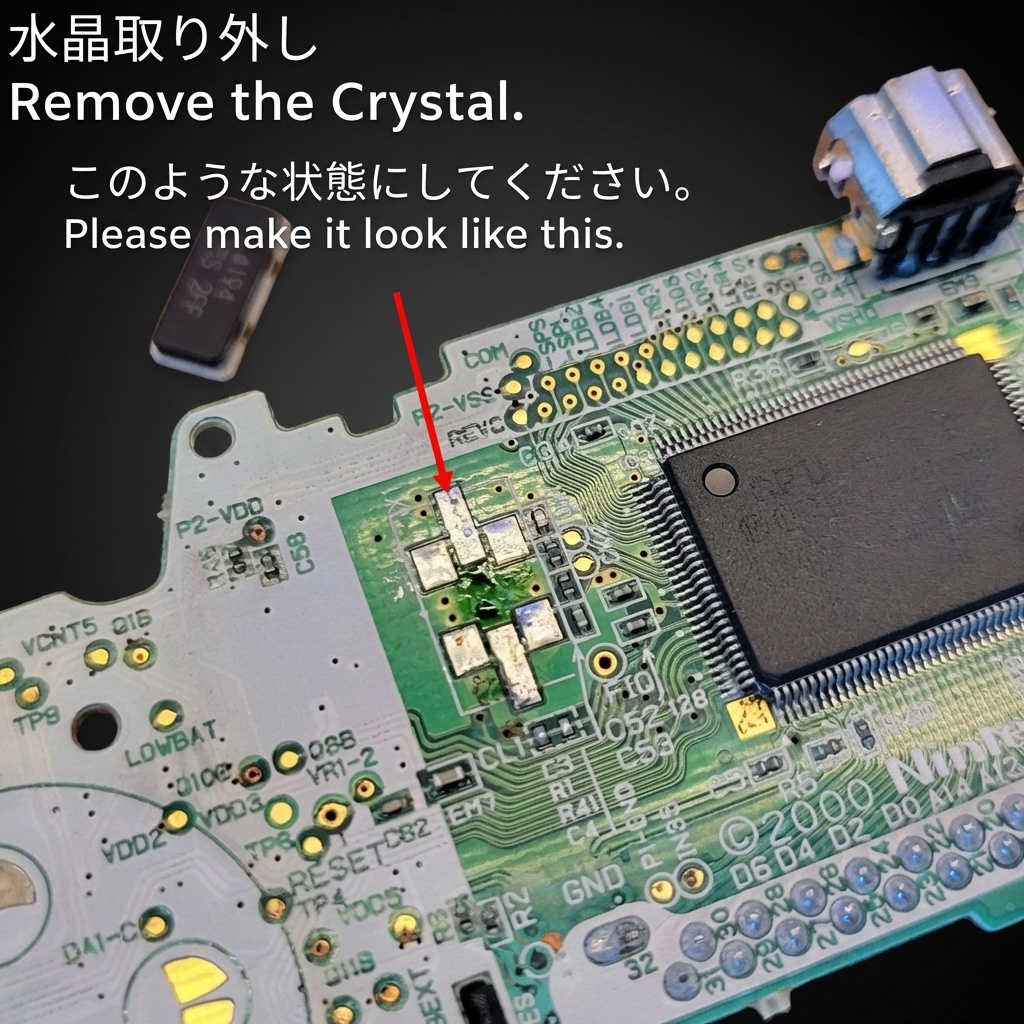 GBA LED+Clock module