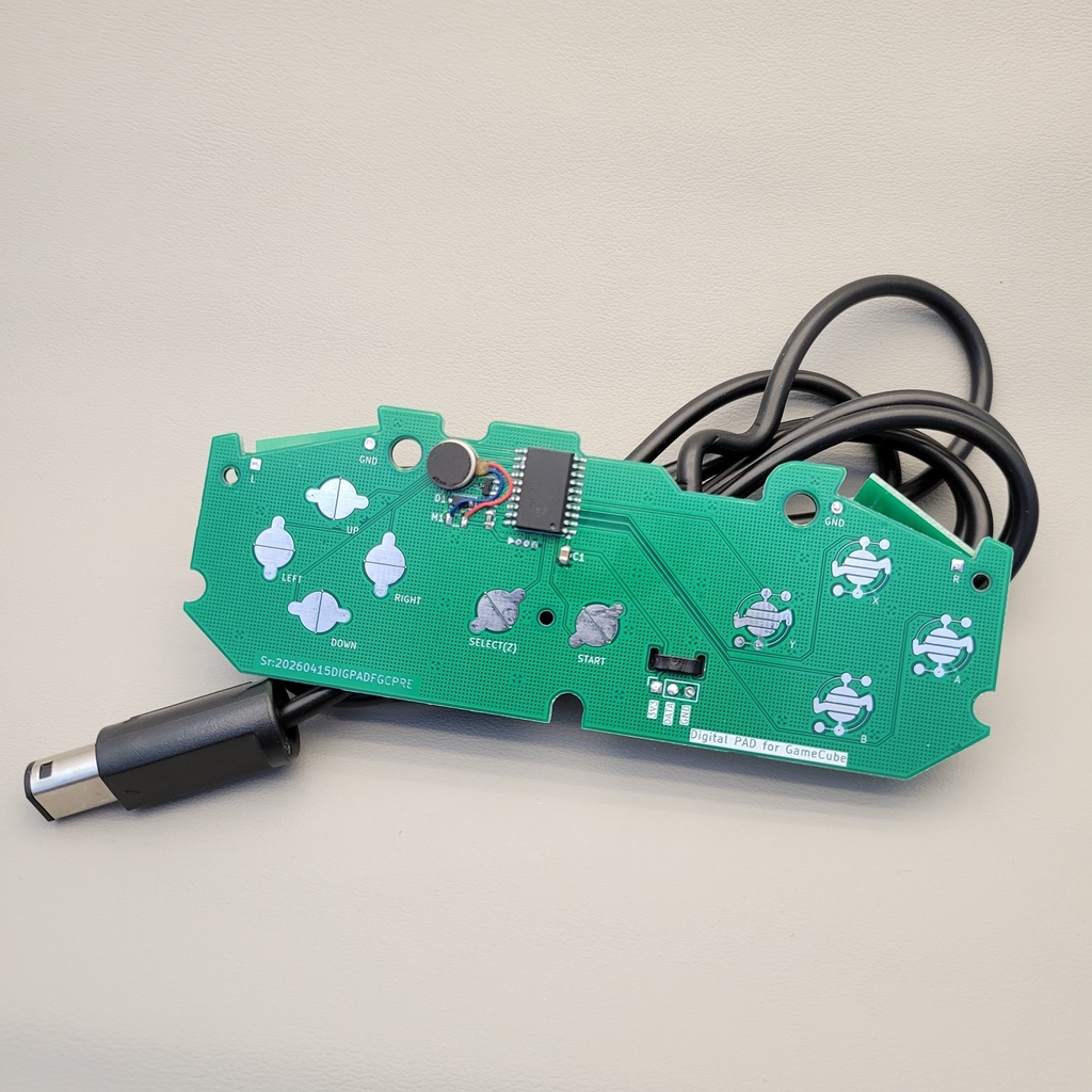 Digital PAD for GameCube <Pre-Release version>