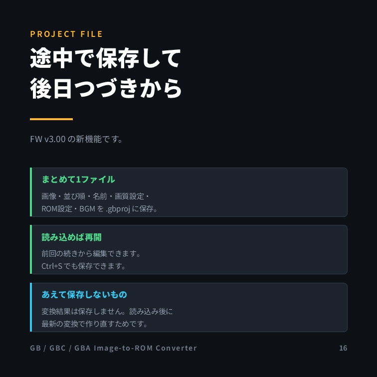 GB/GBC/GBA Image-to-ROM Converter