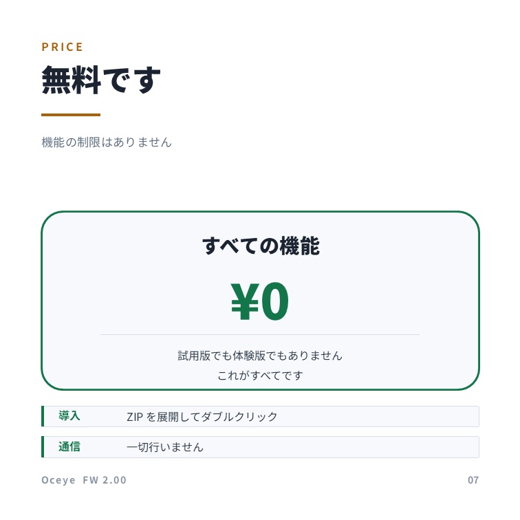 Oceye (オセアイ) | スクショ効率化ツール