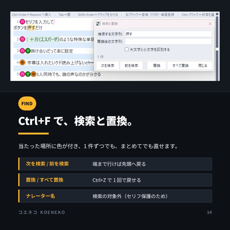 コエネコ|DaVinci Resolve に音声と字幕をまとめて挿入【VOICEPEAK / VOICEVOX 対応】