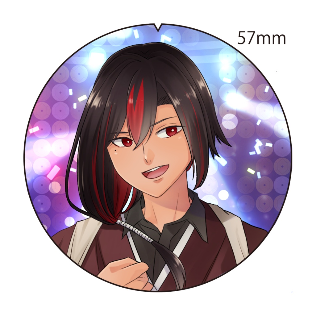 だんぷろ缶バッジ【長州DISCO ver】