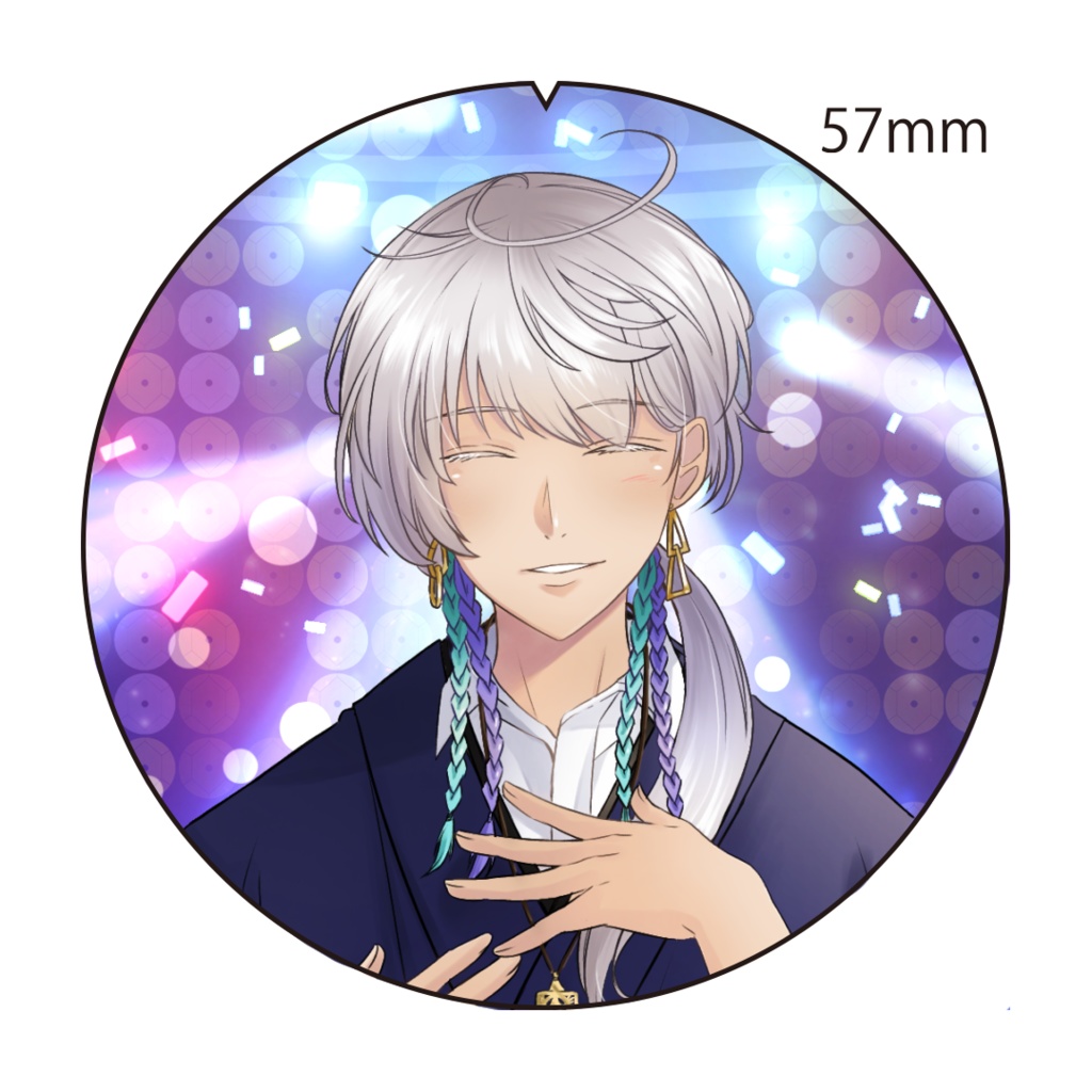 だんぷろ缶バッジ【長州DISCO ver】