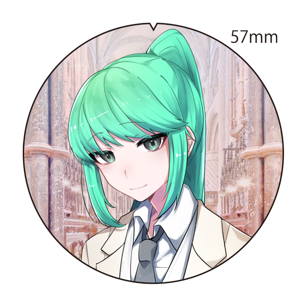 だんぷろ缶バッジ(推しラブ中毒ver)