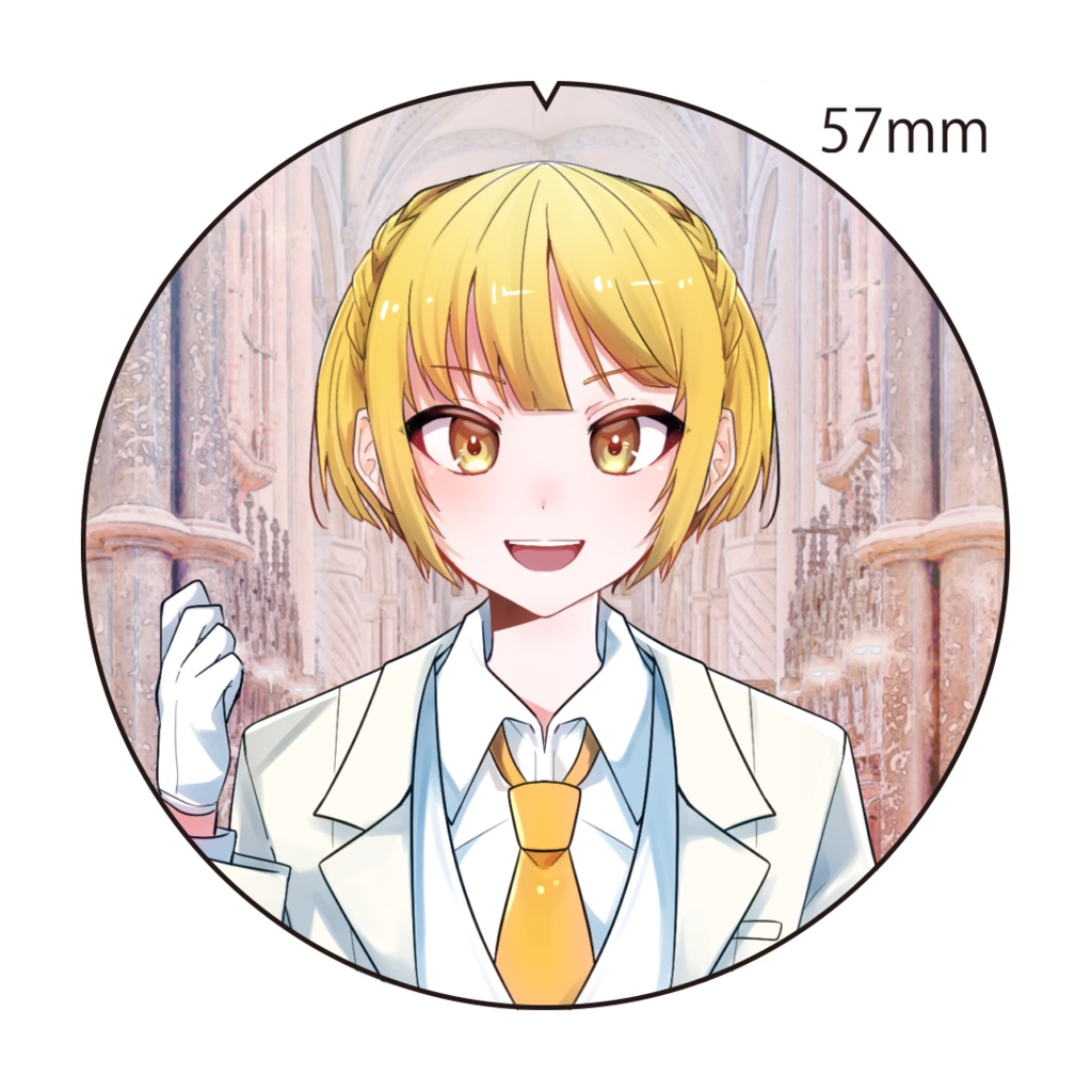 だんぷろ缶バッジ(推しラブ中毒ver)