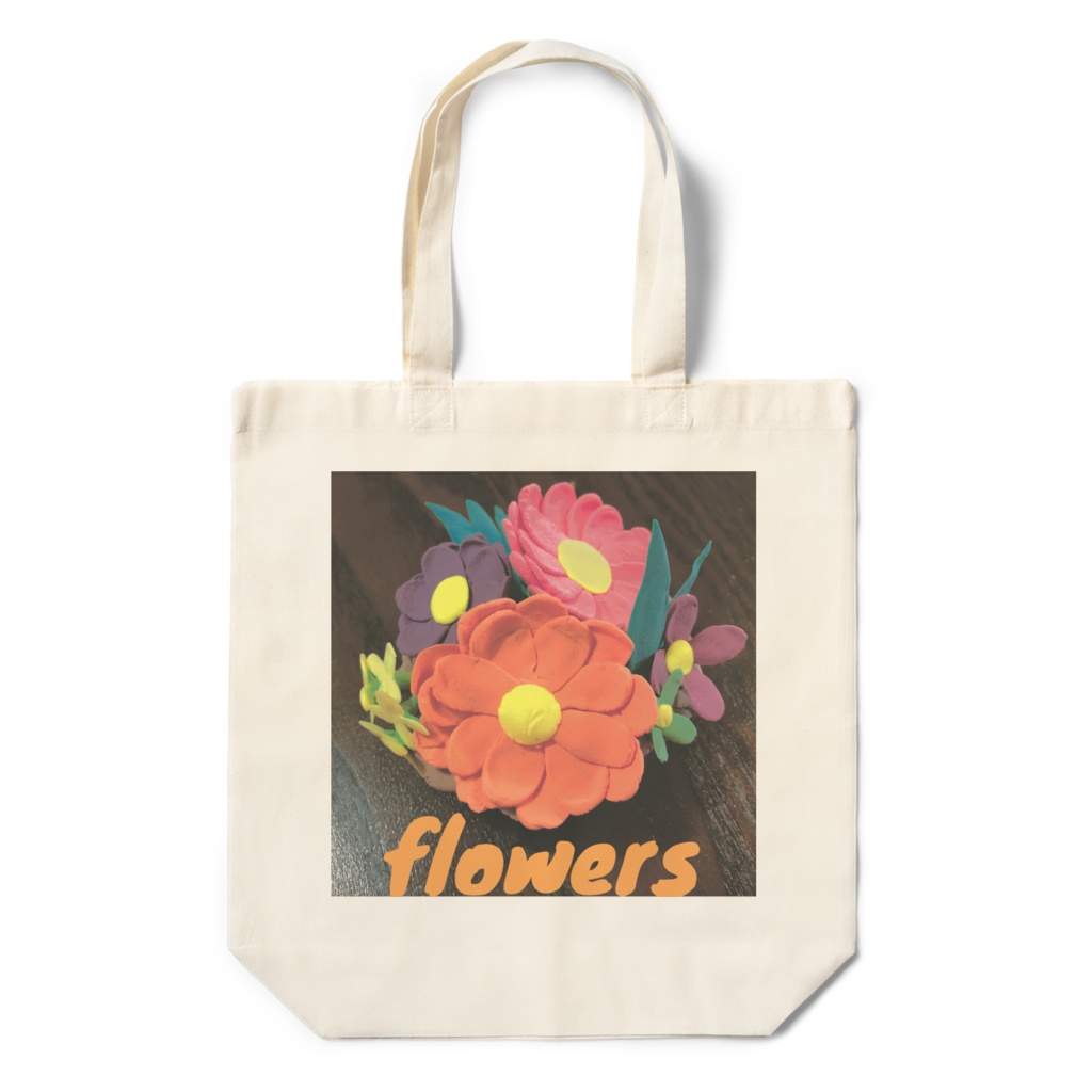 お花のエコバッグ