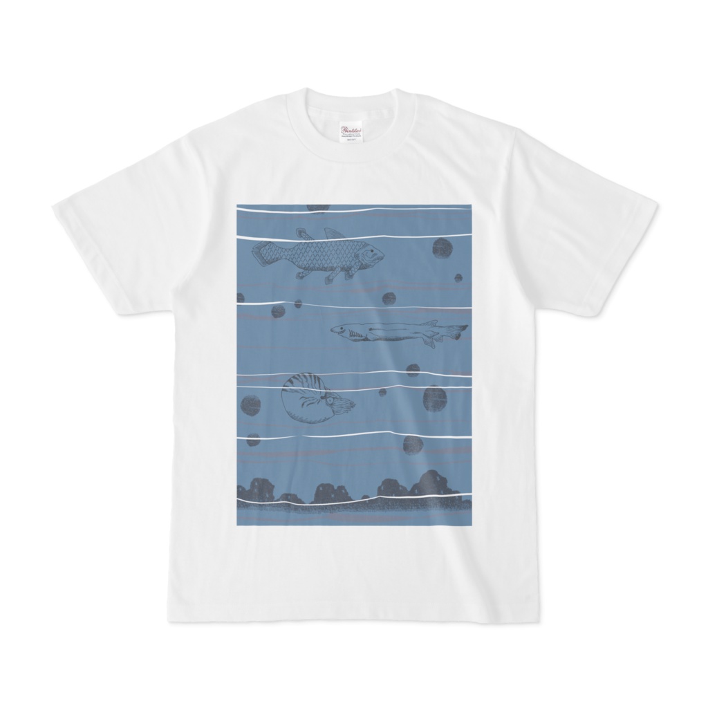深海ライフ・Tシャツ（白）