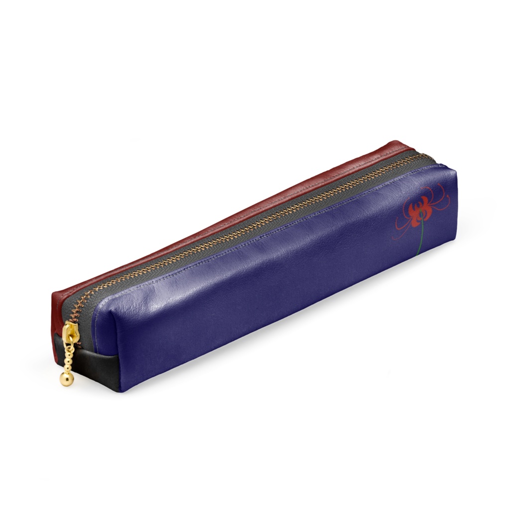 彼岸花とタマスダレのペンケース