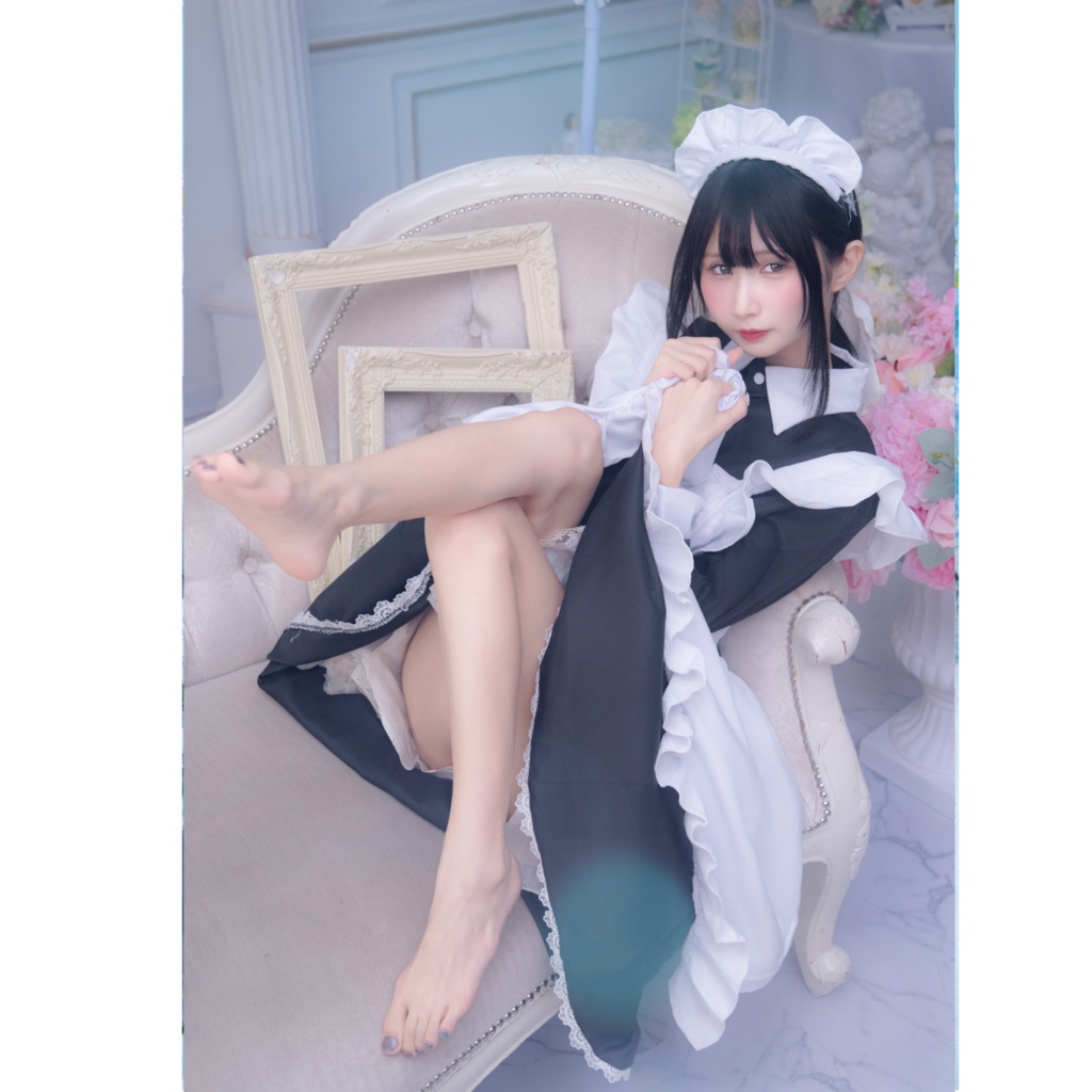 【完売】 c107 新作 ボイス&宛名付きメイドデコチェキ