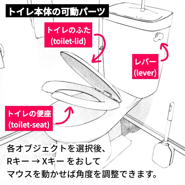 トイレ(アパート)