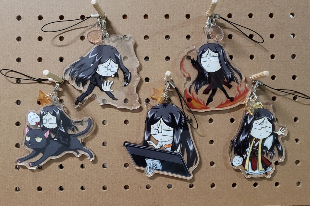 【FGO】アクリルストラップ・ミニメロイさんズ
