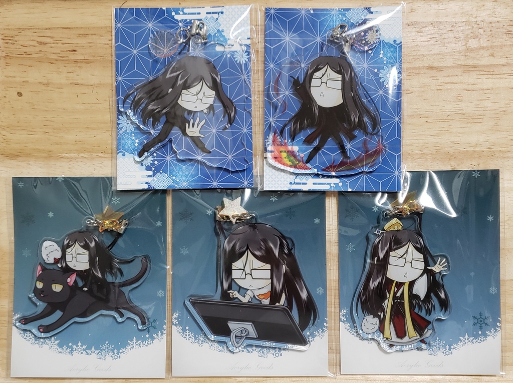 【FGO】アクリルストラップ・ミニメロイさんズ