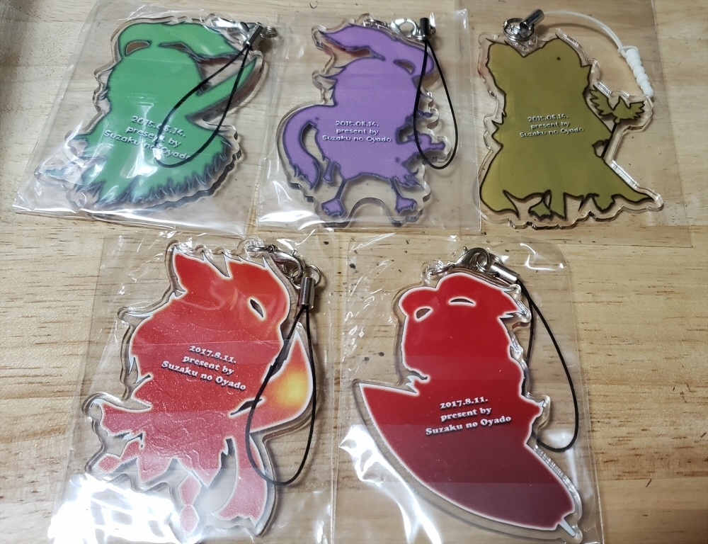 【PSO2】アクリルストラップラッピーズ