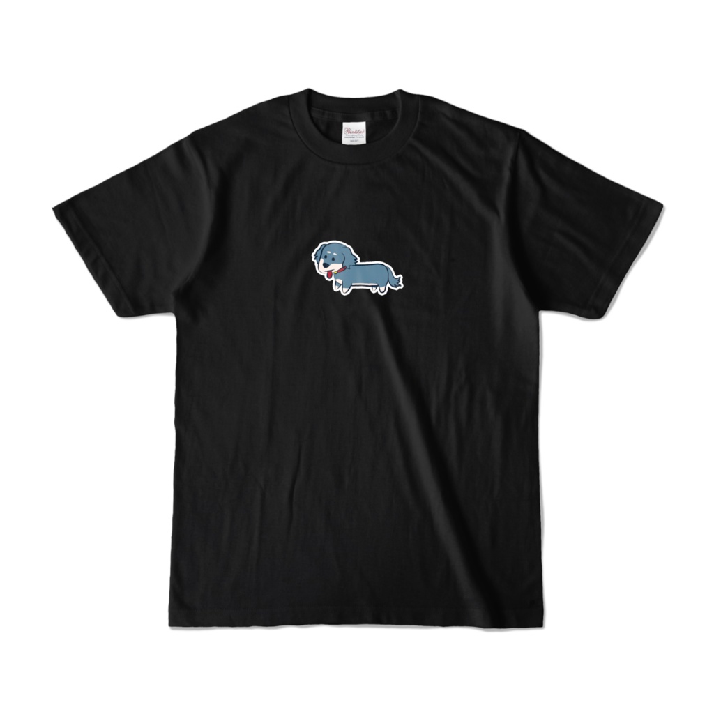 ワンたん犬ver. Tシャツ 黒