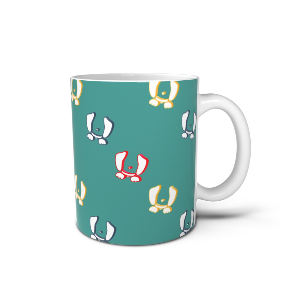 立体サブスク　マグカップ　２色