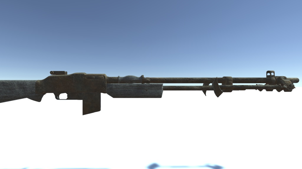 RUST GUN 錆びついた古の銃