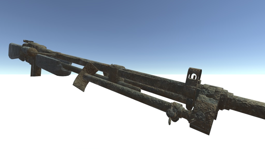RUST GUN 錆びついた古の銃