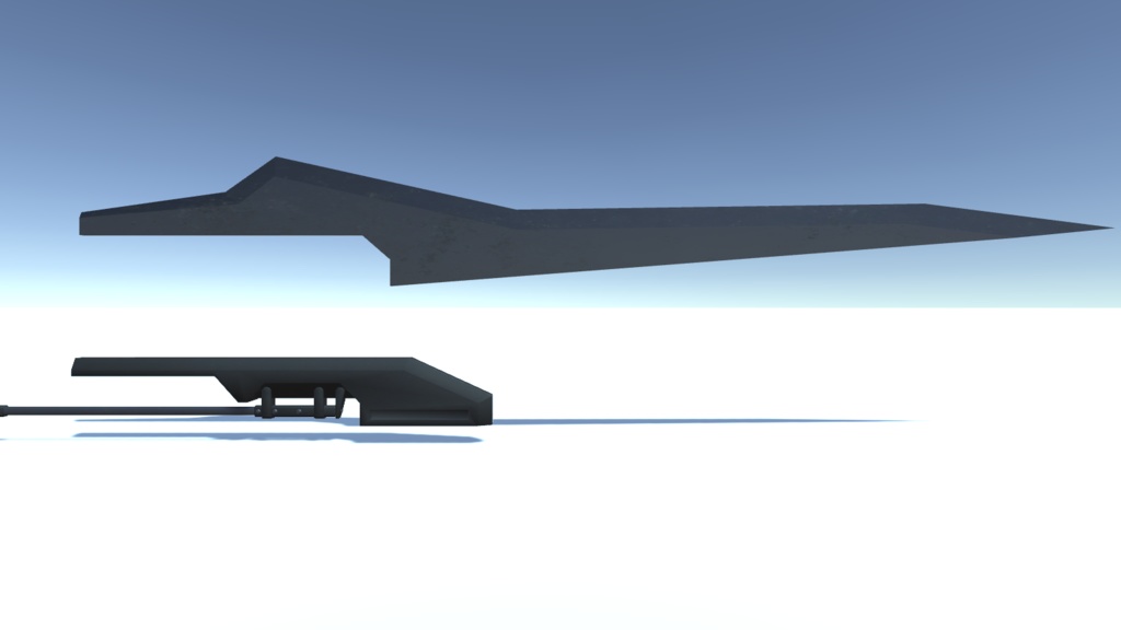 アダラズマライト硬分子ブレード【SFファンタジー風大剣】