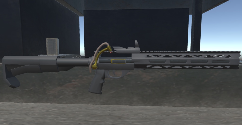 タクティカル火縄銃【SFファンタジー風ライフル】