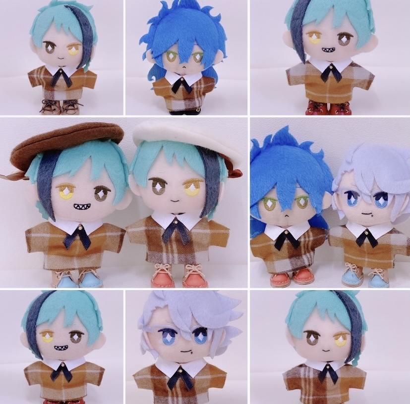 モカチェックトップス