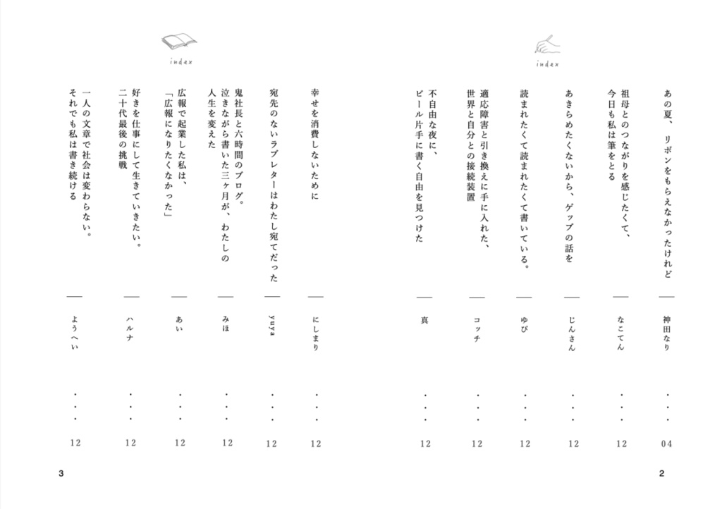 わたしが「書く」をはじめた日。