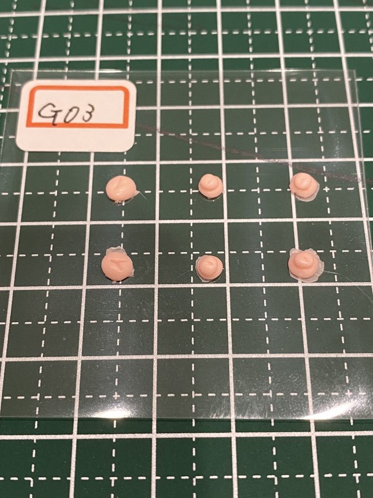 感謝セール！ ふぇちらぼ 乳首 G03 Doll改造 メガミ 人肌スキン チェスト 乳パーツ Soft Skin