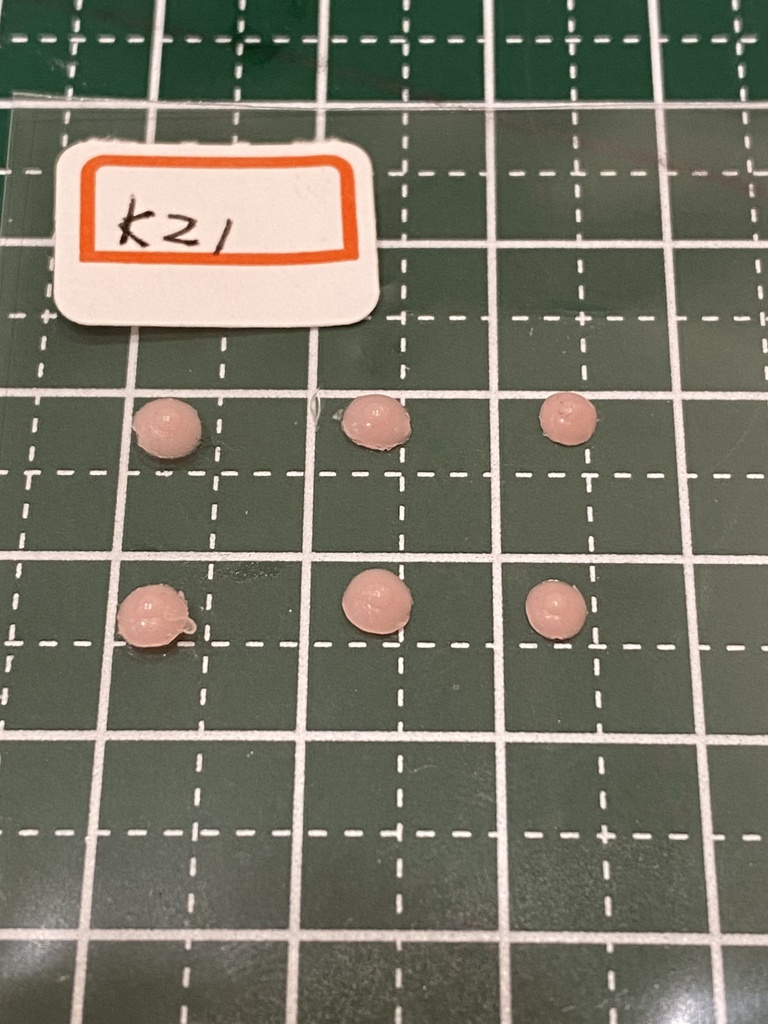 ふぇちらぼ 極小乳首 k21 Doll改造 メガミ 人肌スキン チェスト 乳パーツ Soft Skin