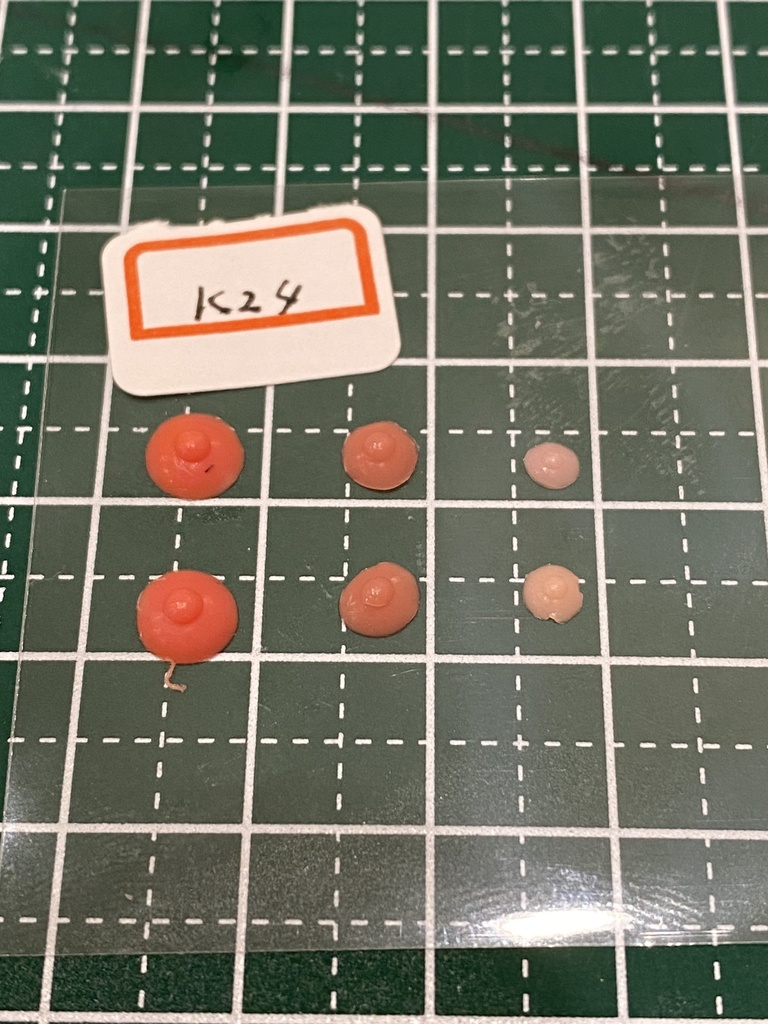 ふぇちらぼ 乳首 k24 Doll改造 メガミ 人肌スキン チェスト 乳パーツ Soft Skin