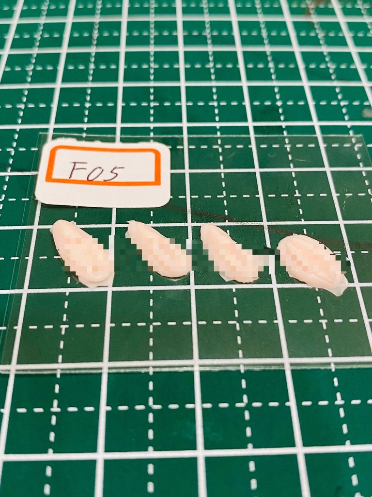 ふぇちらぼ 特別パーツ フレッシュ F05 Doll改造 メガミ 人肌スキン チェスト 乳パーツ Soft Skin