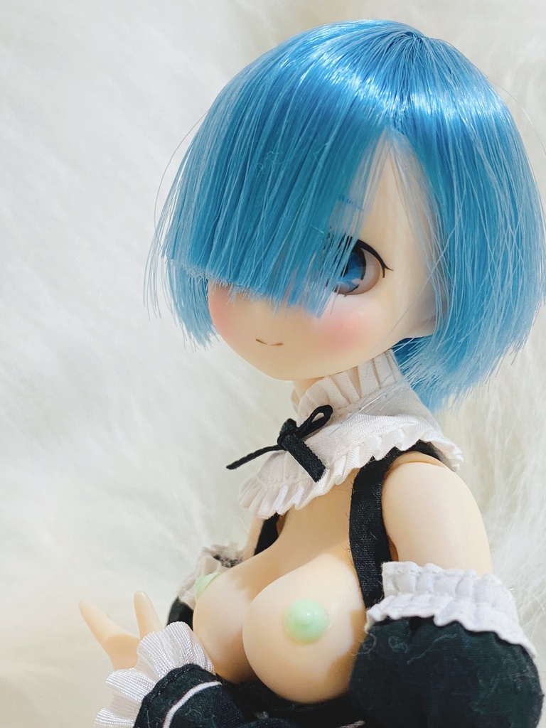 ふぇちらぼ 乳首 エルフ B01-03 Doll改造 メガミ 人肌スキン チェスト 乳パーツ Soft Skin