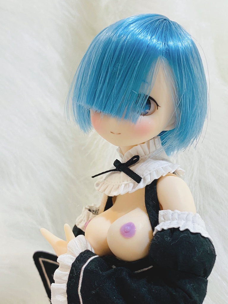ふぇちらぼ 乳首 サキュバス C01-03 Doll改造 メガミ 人肌スキン チェスト 乳パーツ Soft Skin