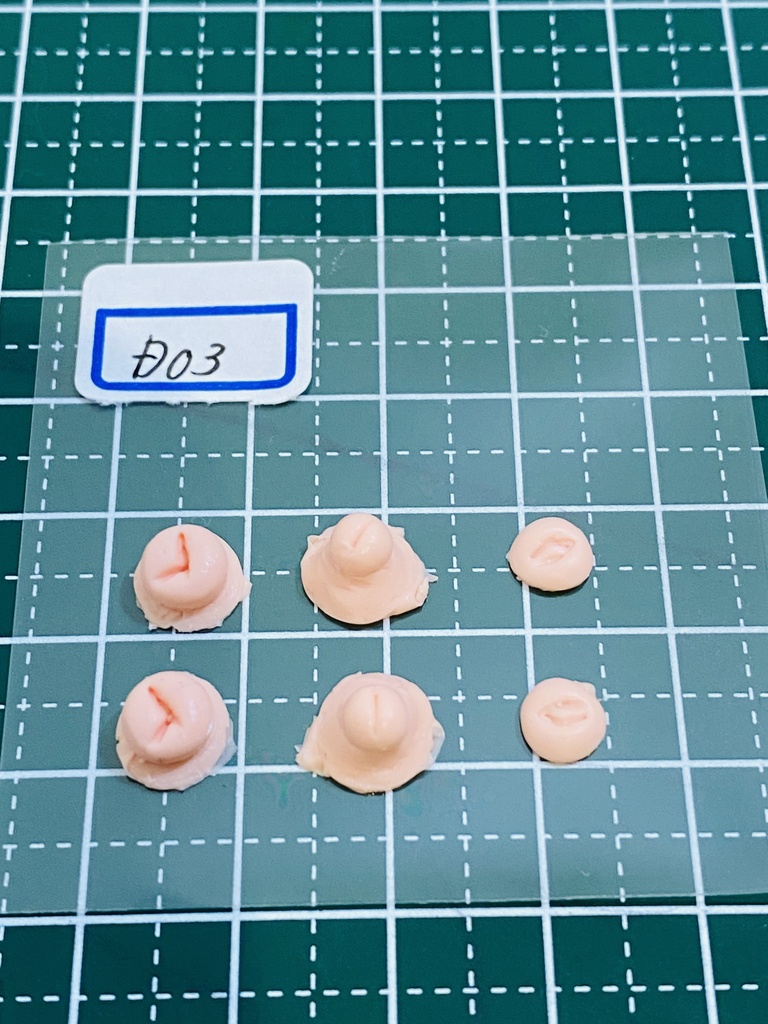 ふぇちらぼ 乳首 特別パーツ Doll改造 メガミ 人肌スキン チェスト 乳パーツ Soft Skin