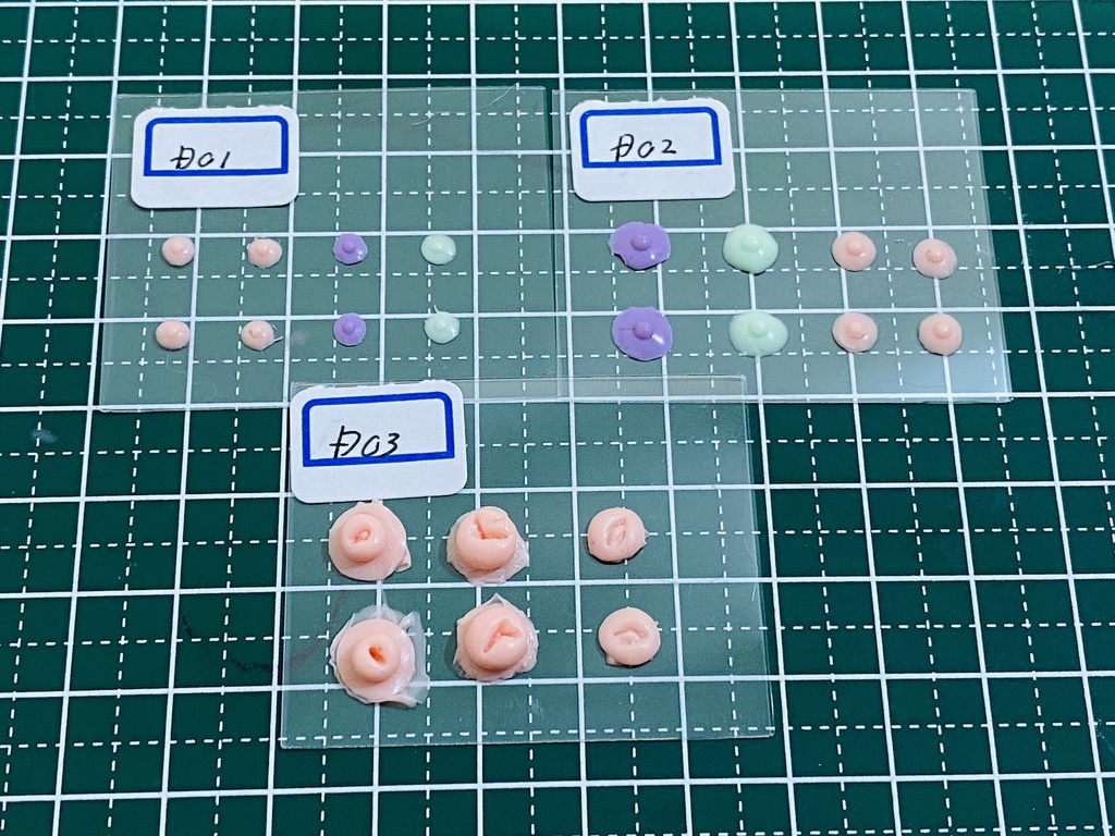 ふぇちらぼ 乳首 特別パーツ Doll改造 メガミ 人肌スキン チェスト 乳パーツ Soft Skin