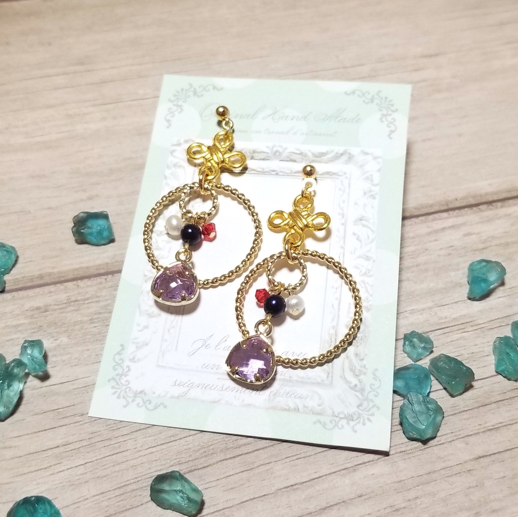 薬研藤四郎イメージピアス