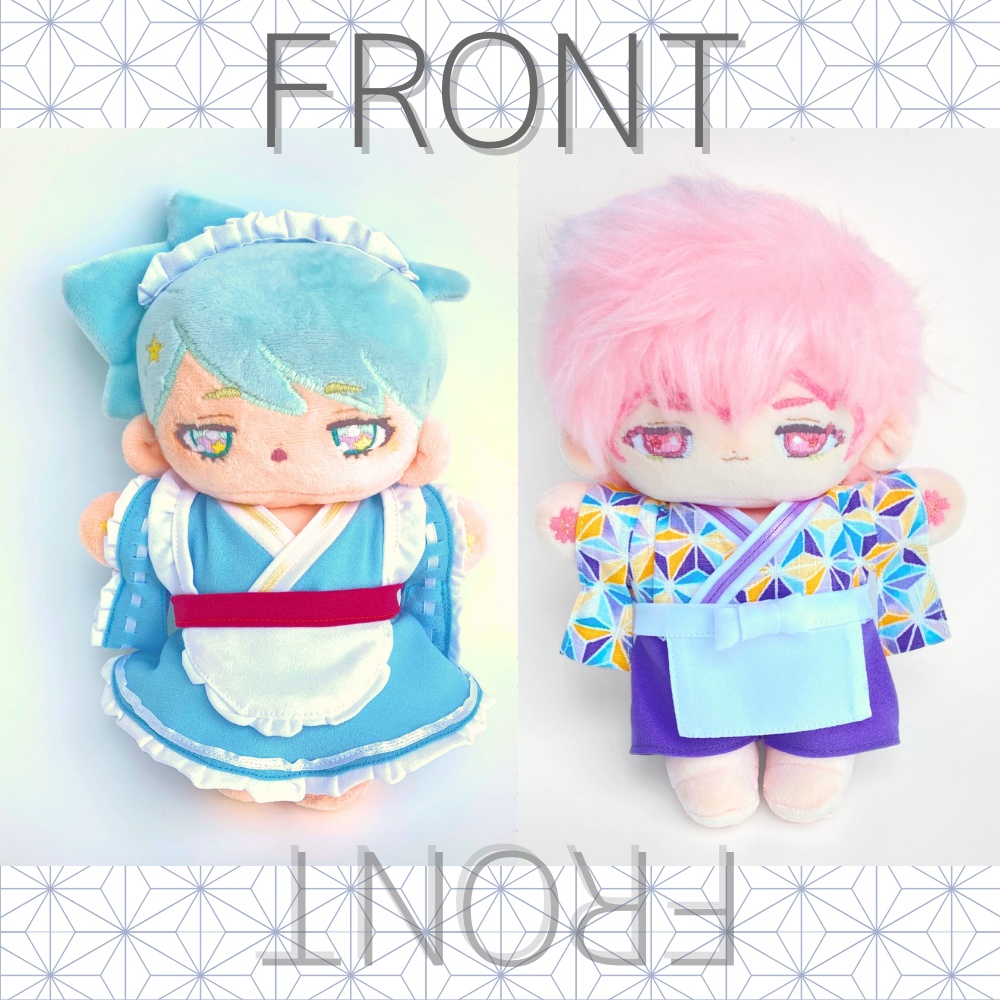 募集企画採用デザインぬい服型紙【テーマ:和風ロリータ*パンツタイプに変更可】