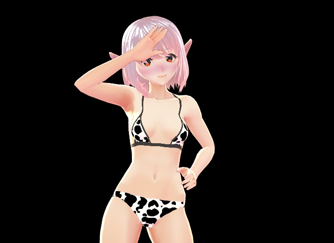 VROID - Kawaii cowgirl swimsuit/underwear 