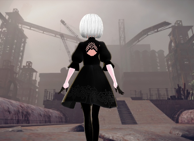 2B NIER MODEL + BODY TEXTURE 【VRoid and VRM】ニーア オートマタ