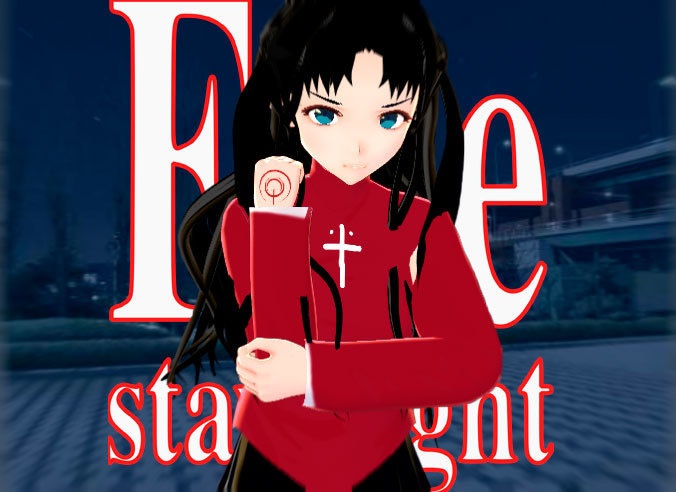 【VRoid】Rin Tohsaka 遠坂 凛, TEXTURES 【VRM】