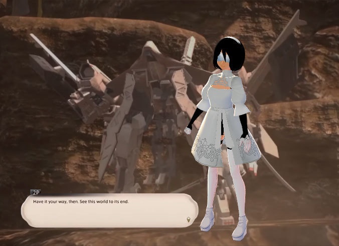 【VRoid】2P NIER ツーピー - textures | .vroid and .vrm |